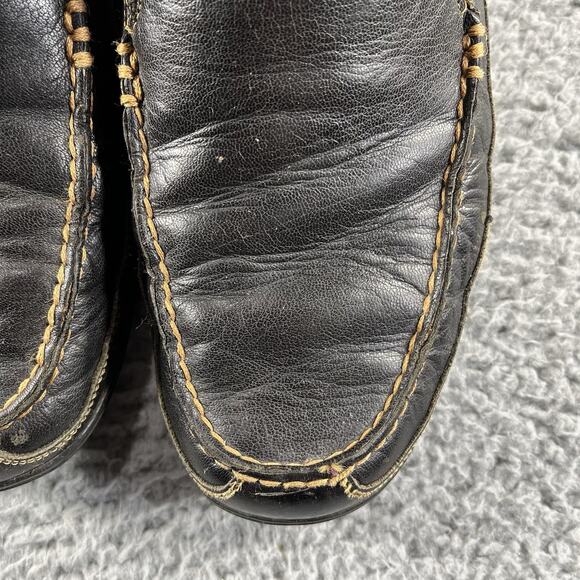 Cole Haan Shoes Mens 11 W Brown Leather Loafer Comfort Tucker Venetian Slip On - Picture 6 of 13